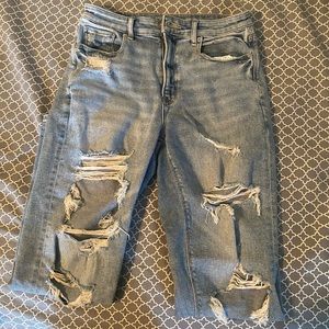 American eagle mom jeans